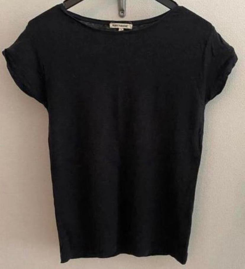 Zgan linnen top van RUBY TUESDAY..mt:36, B, Blauw, Ophalen of Verzenden, Korte mouw