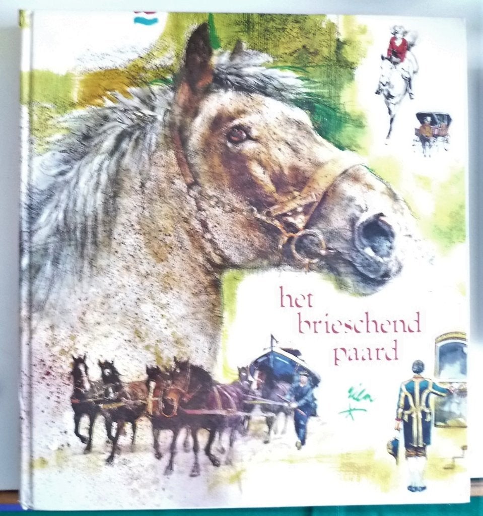 HET BRIESCHEND PAARD V. RIEN POORTVLIET 1978 GEEN PAPIER OMS, Verzenden, Zo goed als nieuw, Rien Poortvliet PAARDEN, Prentenboek