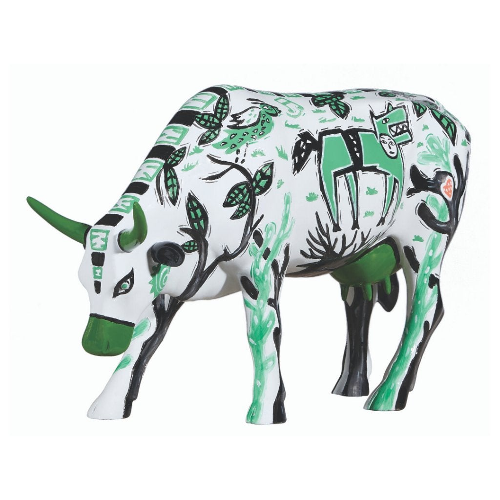 Nieuw Cow Parade koe Manda Cowru large gratis verzending., Ophalen of Verzenden, Beeld