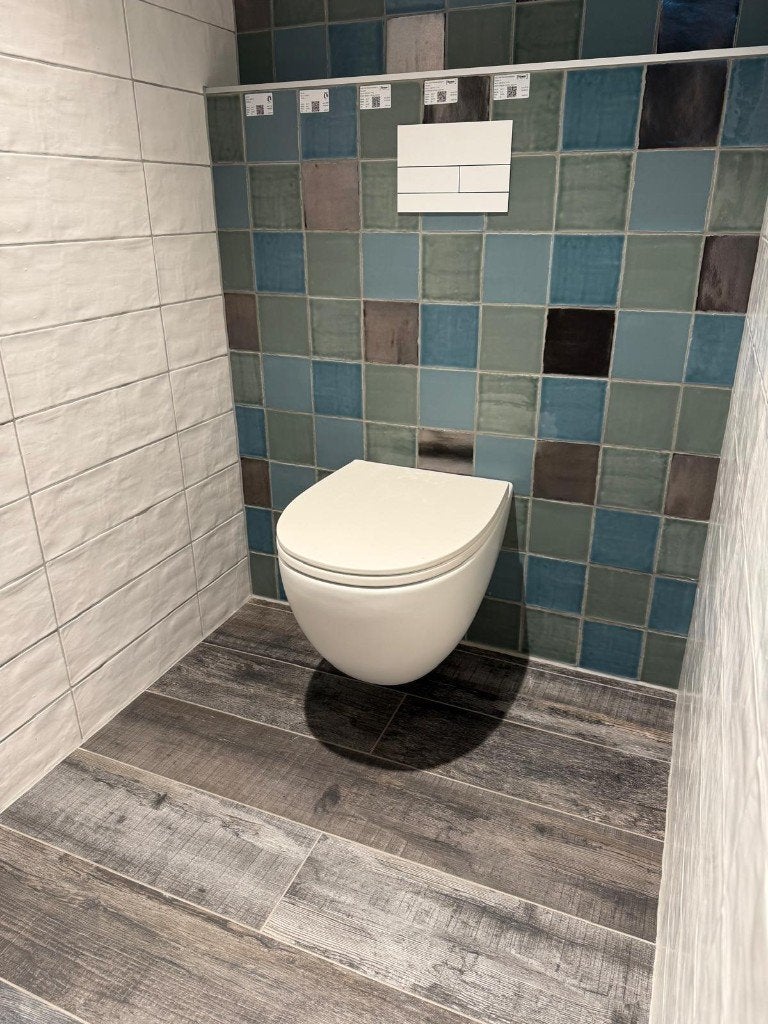 Wandcloset spoelrandloos mat wit, Ophalen of Verzenden, Nieuw, Toilet