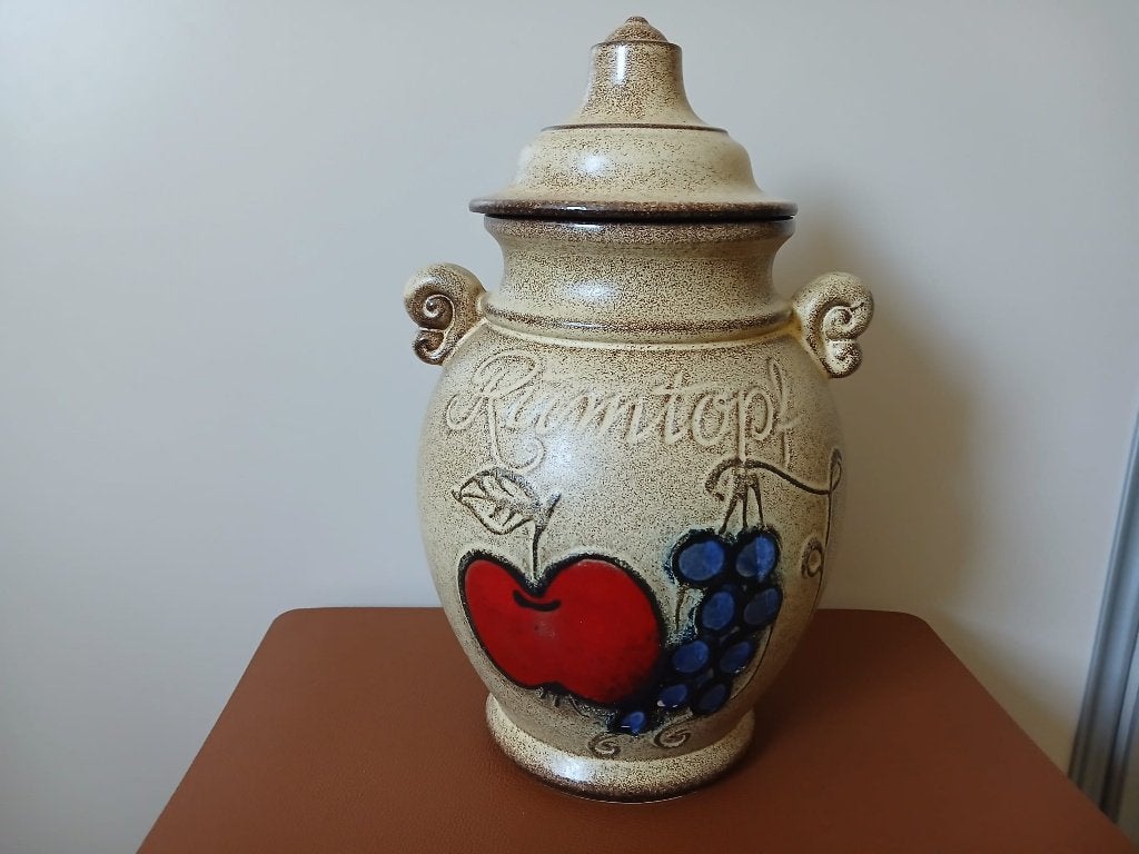 Vintage  West Germany Rümtopf met deksel nr 826-36 (ref#019), Antiek en Kunst, Ophalen of Verzenden