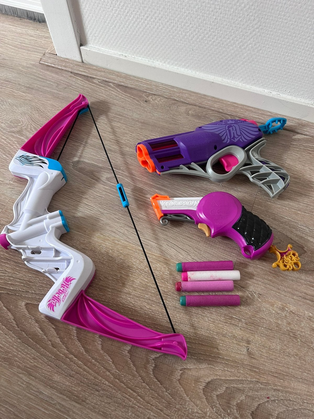 Nerf voor meiden, Ophalen, Gebruikt