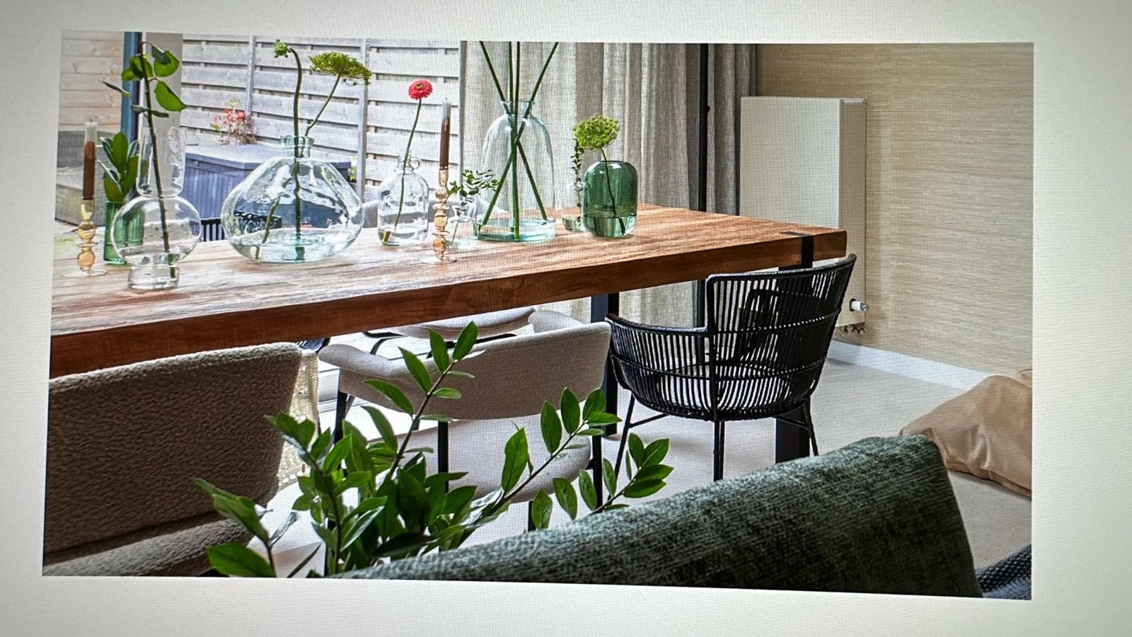 Eijerkamp DTP Home Collectie Beam Tafel 250x100 cm, Ophalen, 100 tot 150 cm, 200 cm of meer, Zo goed als nieuw