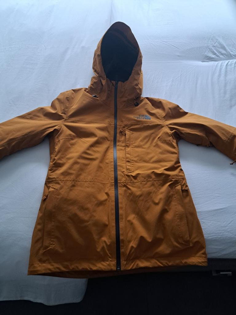 Dames jas the North Face met uitn.bare binnenjas, Ophalen, Zo goed als nieuw, Geel