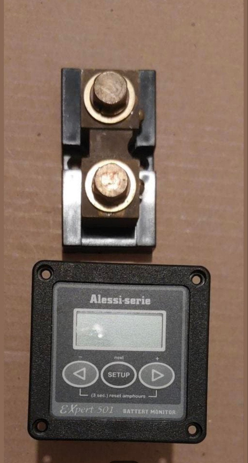 Batterij monitor E-xpert 501, Watersport en Boten, Ophalen of Verzenden, Zo goed als nieuw, Kabel of Apparatuur