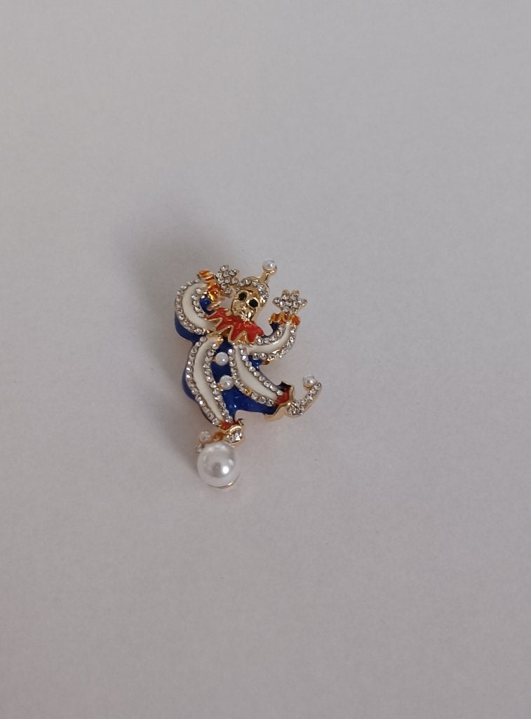 Clown broche, Overige materialen, Overige kleuren, Minder dan 4 cm, Nieuw