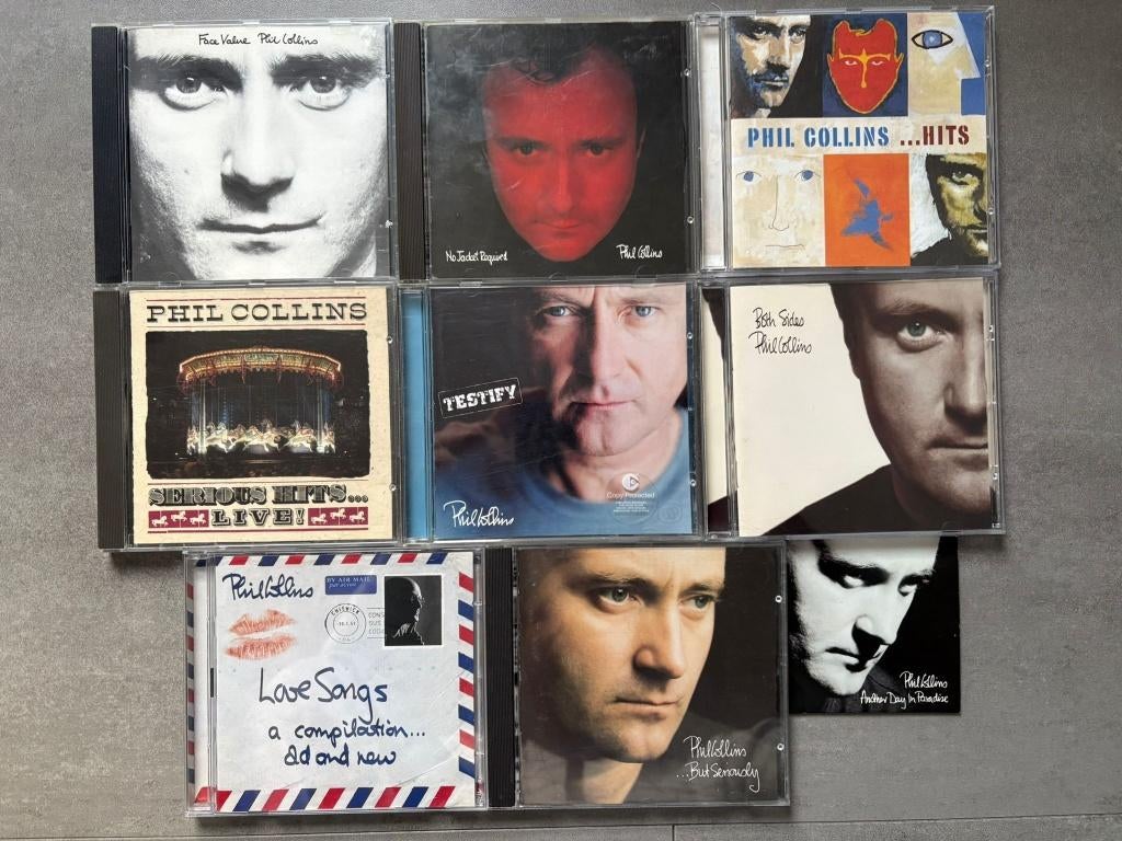 Phil Collins 11xcd- Dance, Face, Jack, But Serio & Hits Live, Ophalen of Verzenden, Zo goed als nieuw