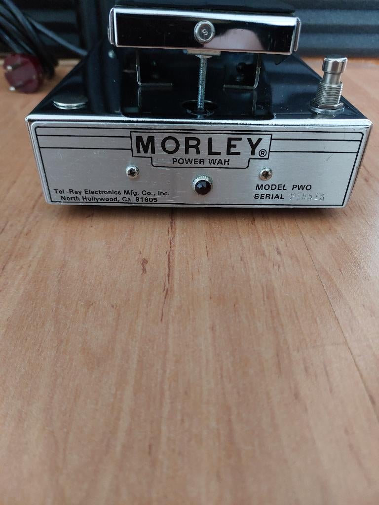 Morley Tel Ray 1970's Power Wah, Muziek en Instrumenten, Effecten, Ophalen of Verzenden, Gebruikt, Volume