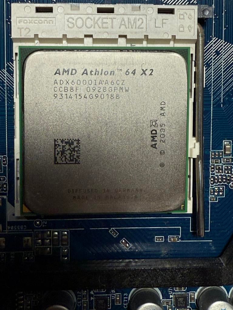 AMD Athlon 64 X2 6000+ AM2 Processor, Computers en Software, Processors, Ophalen of Verzenden, Gebruikt, 2-core, 3 tot 4 Ghz