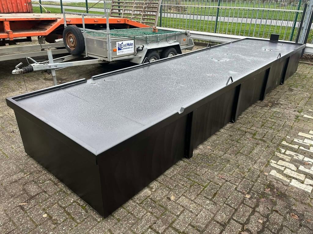 ponton/werkvlot, Ophalen, Zo goed als nieuw