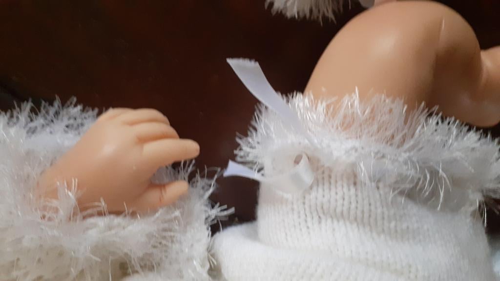 Siliconen baby zachte buik., Ophalen of Verzenden, Zo goed als nieuw, Pop