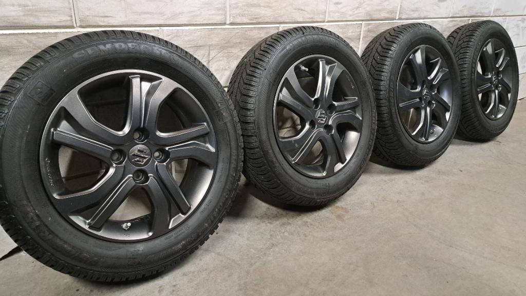 Orig. velgen Swift Ignis Splash Baleno Rio Yaris 175/65/15, Auto-onderdelen, Banden en Velgen, Gebruikt, 15 inch, 175 mm, Banden en Velgen
