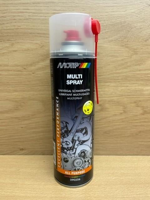 Motip multi spray 500ml. ( 090206 ), Auto diversen, Onderhoudsmiddelen, Ophalen of Verzenden, Eddiys, Info@eddiys.eu, Espel