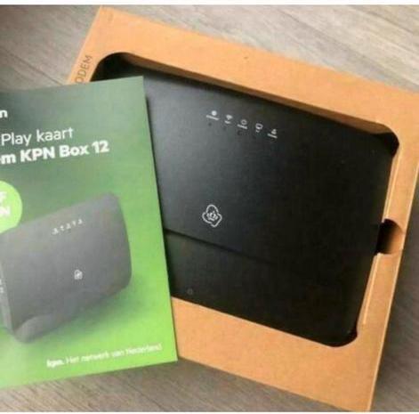 KPN Box12B met WIFI 6, nu met VOIP functie compleet NIEUW., Computers en Software, Ophalen of Verzenden, Nieuw, Router met modem