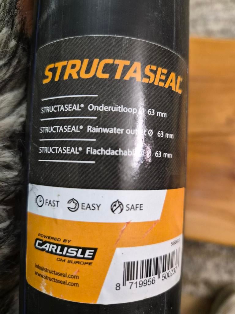 Structaseal Onderuitloop 63mm - Nieuw!, Ophalen of Verzenden, Nieuw
