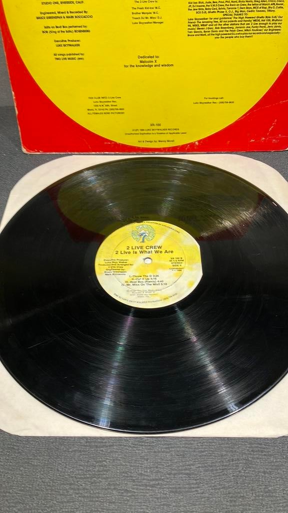2 Live Crew.  2Live is What we Are. ( misprint ), Ophalen of Verzenden, 1985 tot 2000, Gebruikt, 12 inch