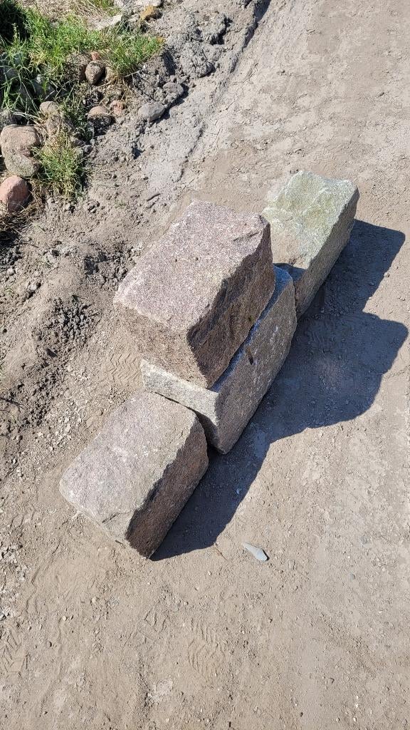 Graniet blokken XXL, Tuin en Terras, Tegels en Klinkers, Gebruikt, Overige typen, Natuursteen, 10 m² of meer, Ophalen of Verzenden