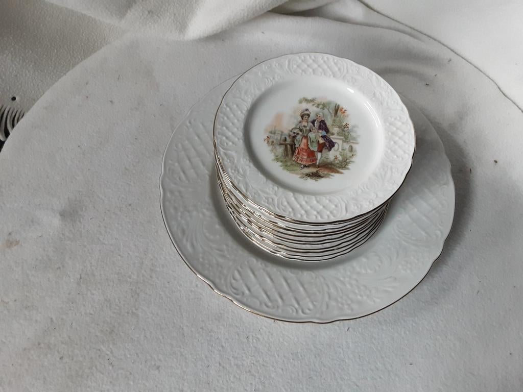 Gebaksstel , Schumacher Arzberg Bavaria, Antiek en Kunst, Antiek | Servies compleet, Ophalen of Verzenden