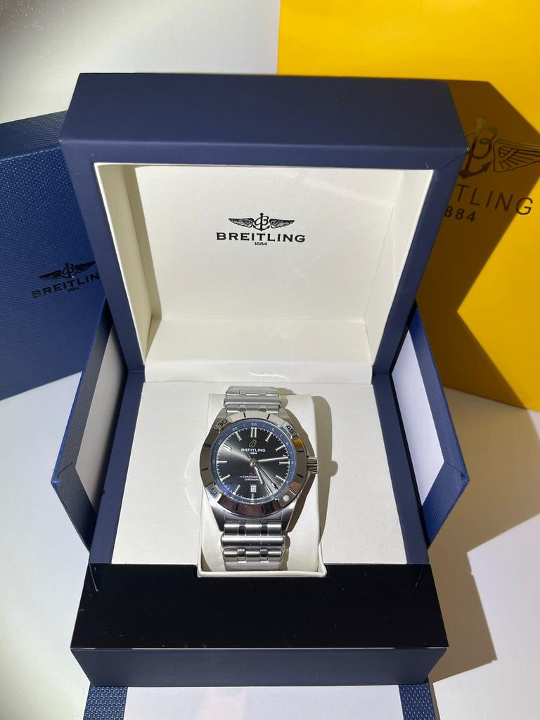 Breitling horloge, Sieraden, Tassen en Uiterlijk, Horloges | Antiek, Ophalen of Verzenden, Staal, Breitling, 1960 of later