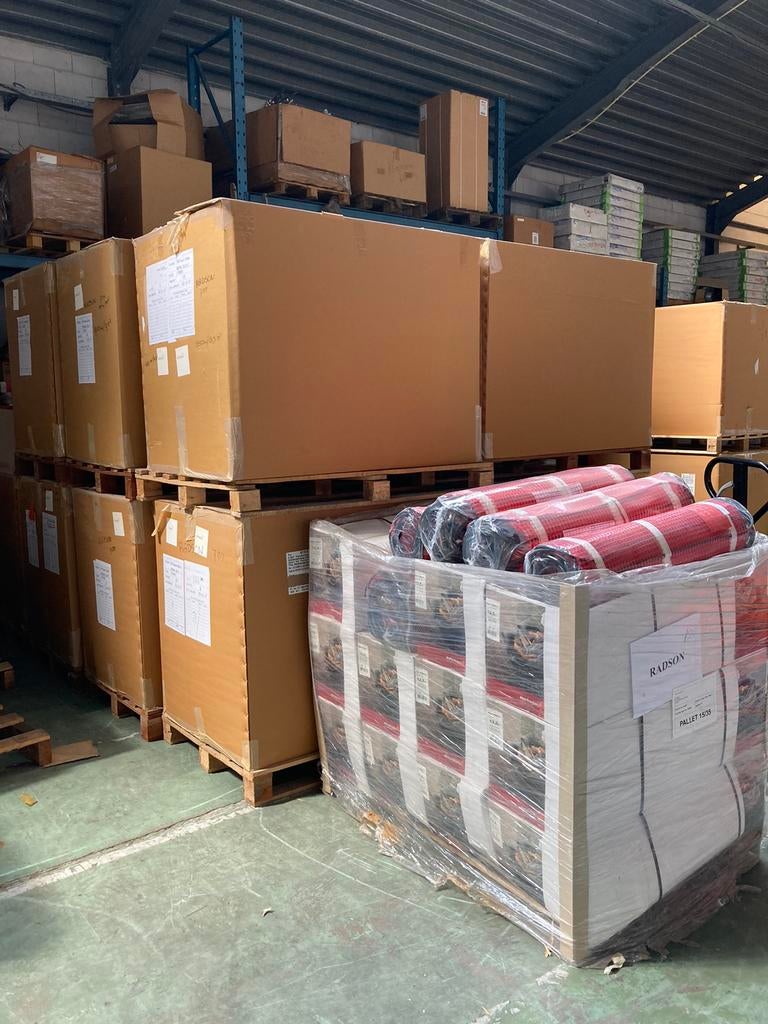 Elektr.Vloerverwarming 1 tot 26m2 Magnum/Radson. VANAF €29,=, Doe-het-zelf en Verbouw, Verwarming en Radiatoren, Ophalen, Minder dan 30 cm