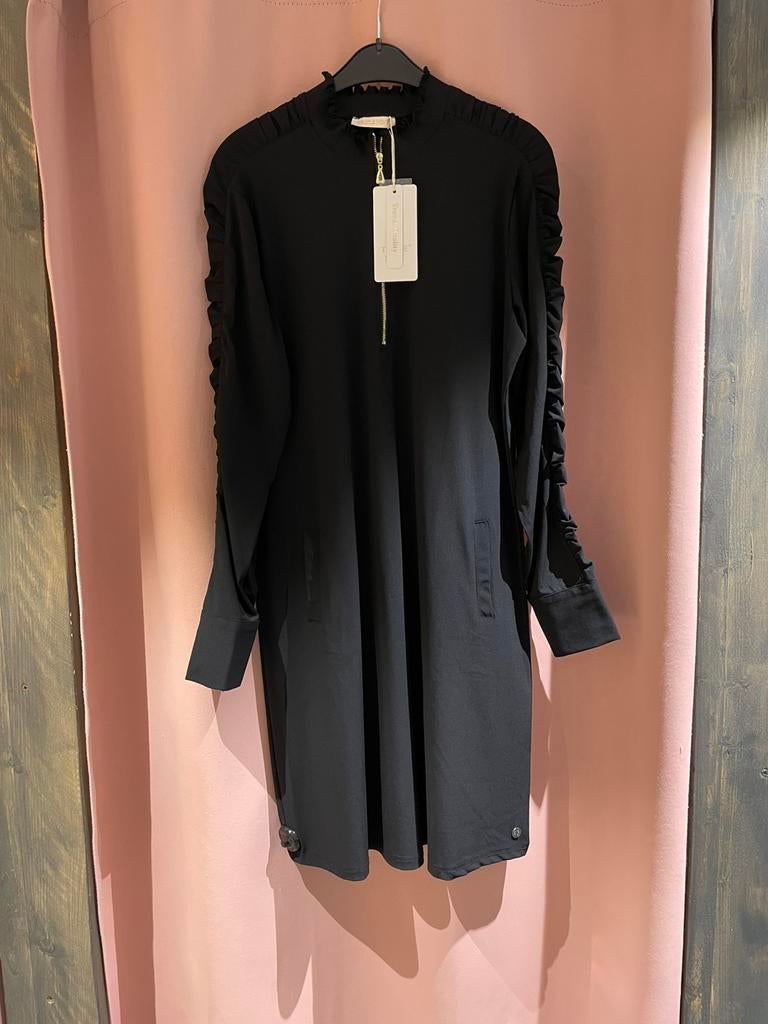 1 Triple Nine Zwart Travel Jurk Nieuw S,M,L,XL, Zwart, Maat 46/48 (XL) of groter, Nieuw, Ophalen of Verzenden