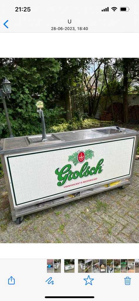 Grolsch biertap Wk tip, Verzamelen, Biermerken, Ophalen of Verzenden, Nieuw, Glas of Glazen, Grolsch