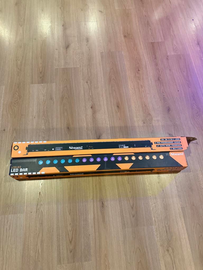 2x LED Bar Feestverlichting - Zo goed als nieuw, Ophalen, Zo goed als nieuw, Licht, Kleur