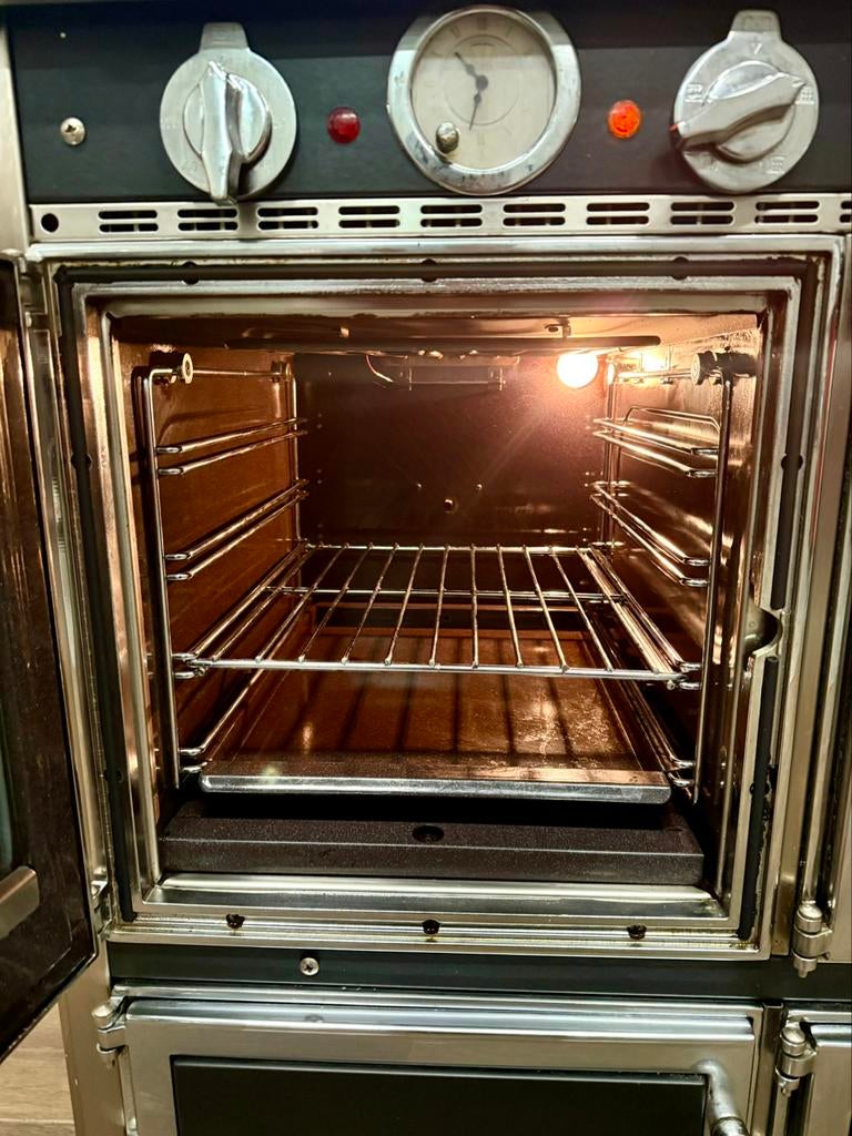 Luxe Klassieker J.Corradi 5 pits met 2 ovens 100 cm breed, 60 cm of meer, Fornello Esperta, Ophalen of Verzenden, Zo goed als nieuw