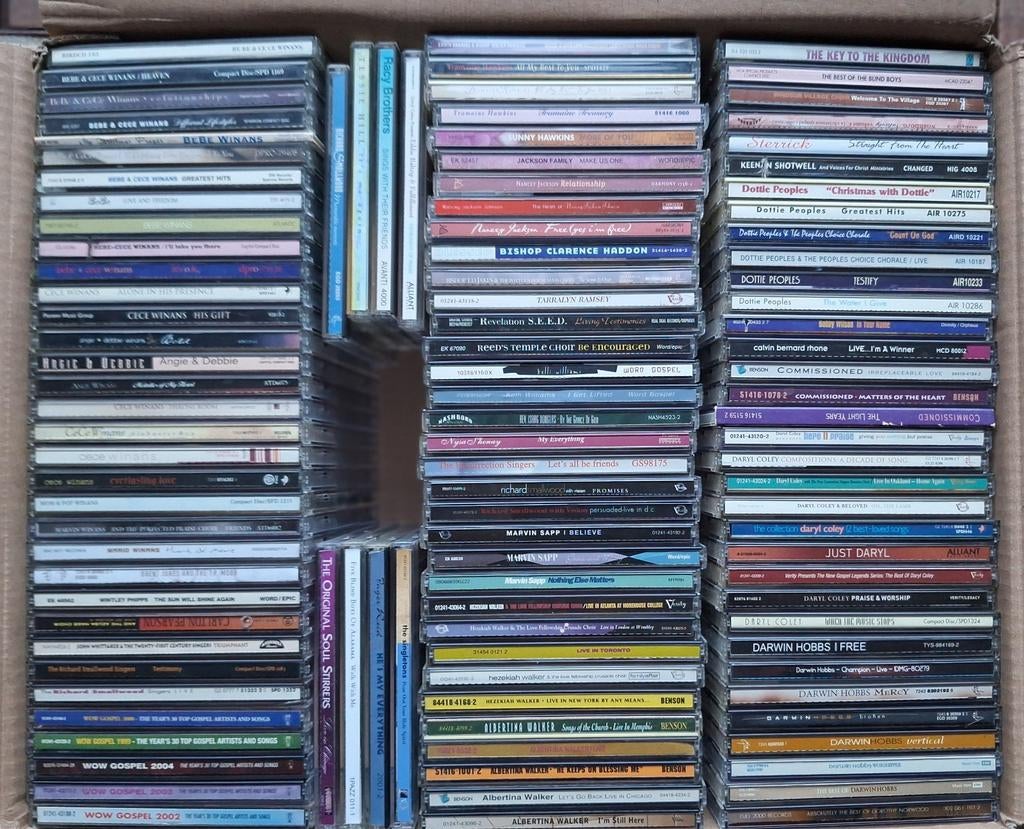 110x diverse gospel CD's, Ophalen of Verzenden, Zo goed als nieuw