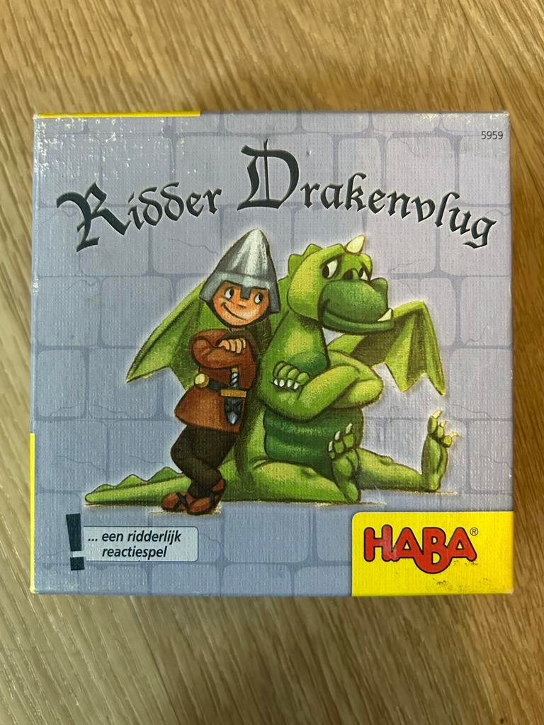 Ridder drakenslot, Drie of vier spelers, Ophalen of Verzenden, Gebruikt, HABA