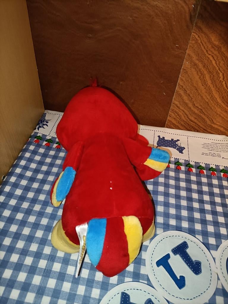 Papegaai knuffel Safaries 28 cm groot, Ophalen of Verzenden, Zo goed als nieuw, Overige typen