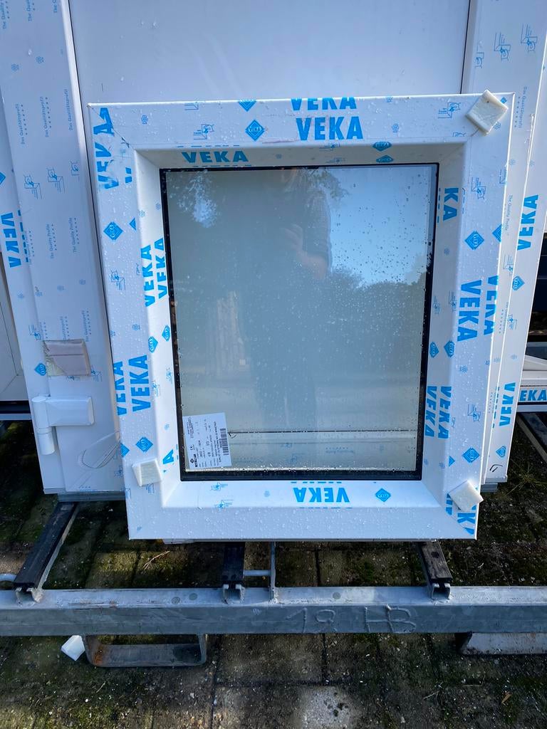 Veka vast kozijn nieuw, Doe-het-zelf en Verbouw, Kozijnen en Schuifpuien, Ophalen, Kunststof, Minder dan 75 cm, Raamkozijn