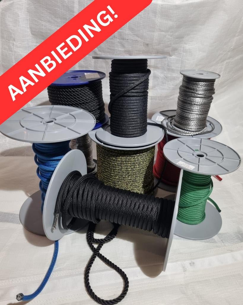 De Goedkoopste Dyneema lijnen van Nederland!, Ophalen of Verzenden, Zo goed als nieuw, Minder dan 15 m²