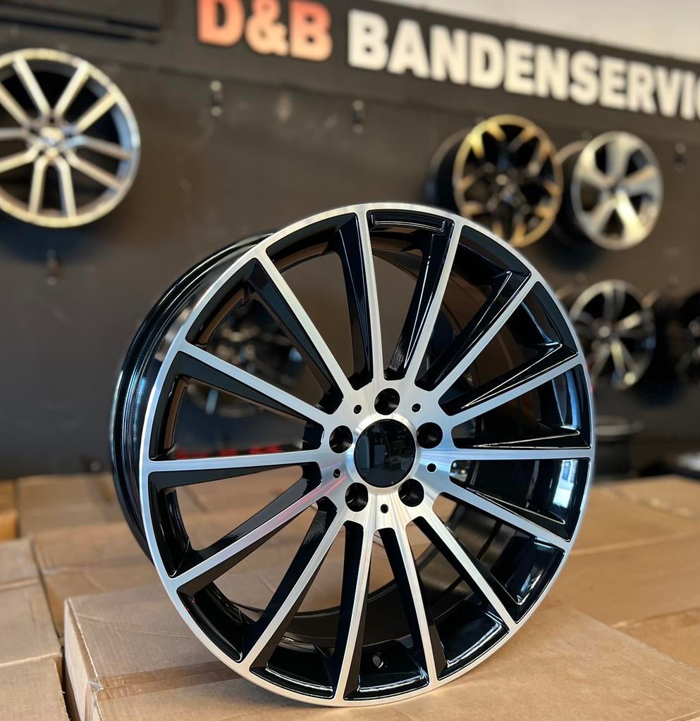 19 inch Amg look velgen 5x112 Mercedes a b c cla gla glb glc, Auto-onderdelen, Banden en Velgen, 19 inch, Velg(en), Nieuw, Ophalen of Verzenden