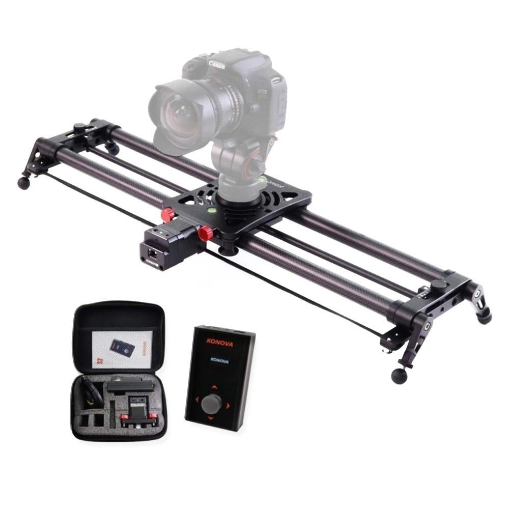Konova gemotoriseerde slider carbon 60cm complete set camera, Ophalen, Zo goed als nieuw, Minder dan 150 cm, Overige typen