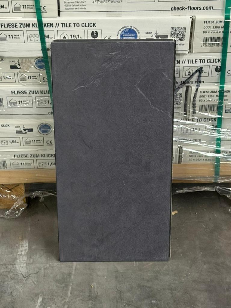 TEGELLAMINAAT 8.5MM (100% waterbestendig) OP=OP l € 9,98, Crème, 75 m² of meer, Overige typen, Nieuw