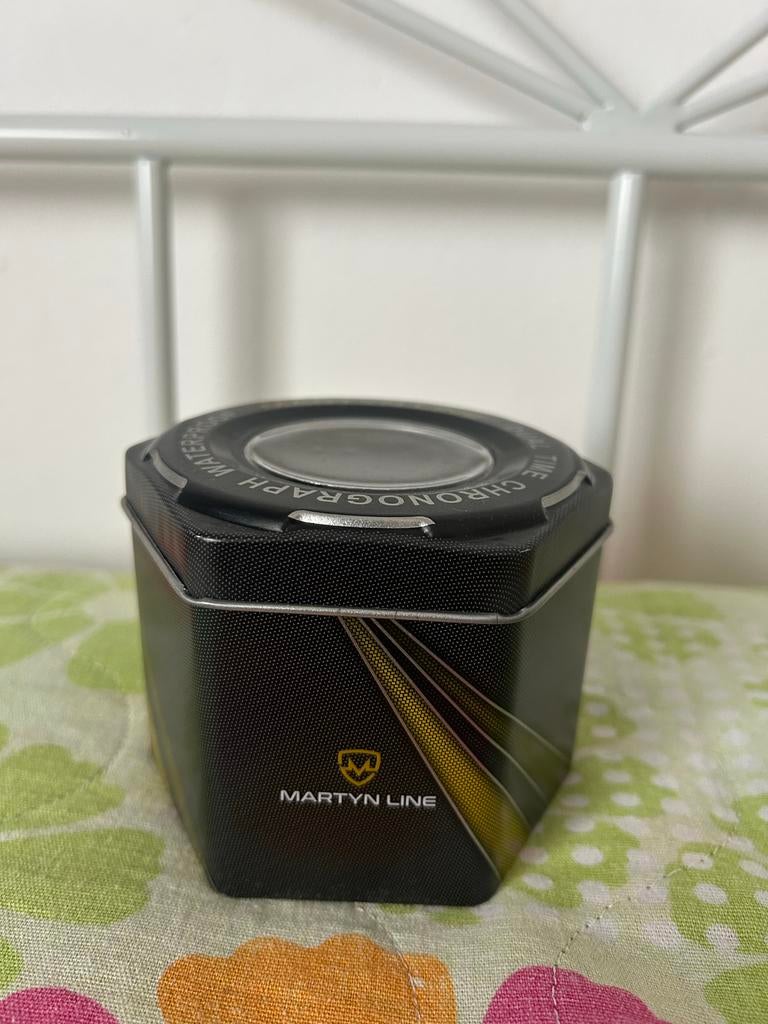Martyn Line Horloge - Nieuwstaat met doos!, Staal, Polshorloge, Nieuw, Ophalen