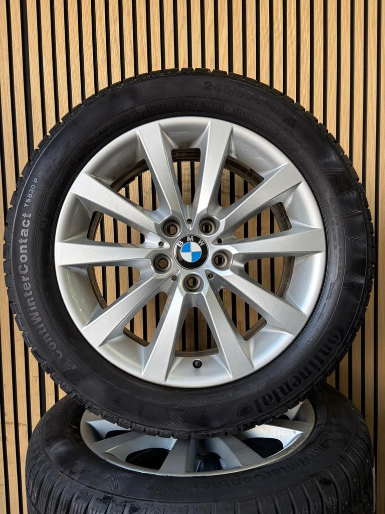 Org. 18” BMW 7-Serie F02 5-Serie GT F07 Winterbanden 5X120, 18 inch, ., Banden en Velgen, Bmw