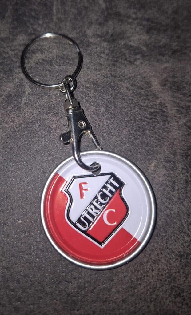 FC Utrecht cluppies Sleutelhanger - Leuk voor de Fan!, Ophalen of Verzenden