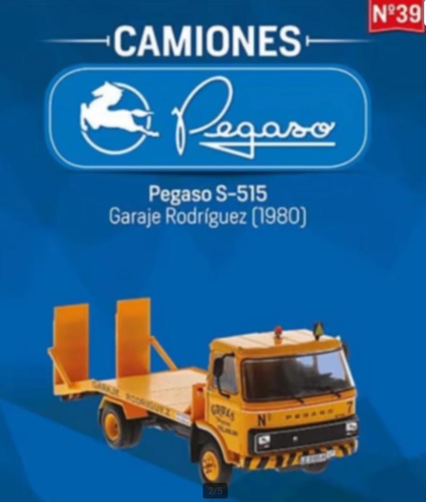 Pegaso S-515 '80 autotransporter 1/43 IXO Spaanse serie # 39, Verzenden, Nieuw, Bus of Vrachtwagen, Overige merken