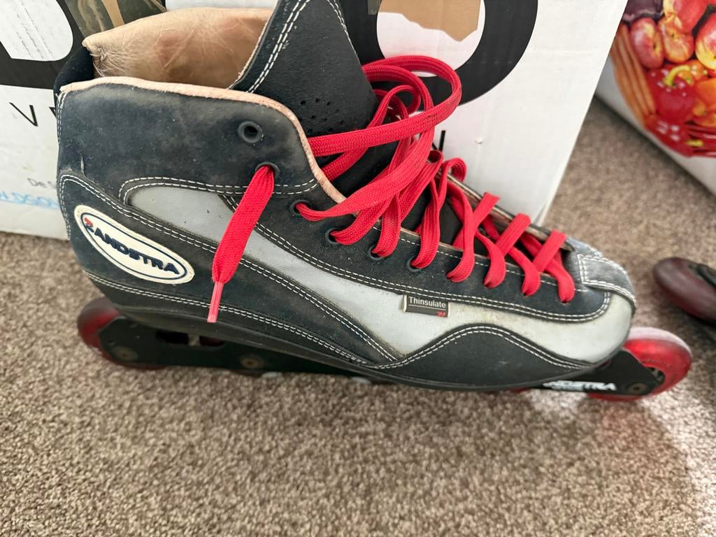 Alleen ophalen: Zandstra Skeelers Maat 45/46, Gebruikt, Heren, Inline skates 4 wielen, Ophalen
