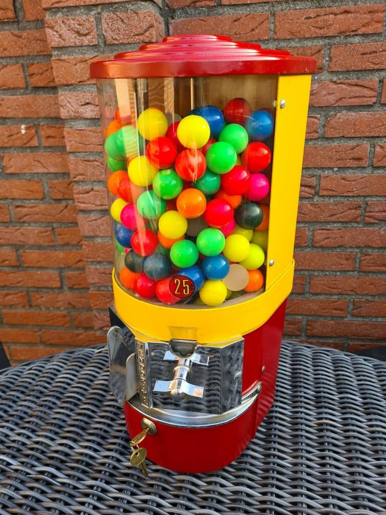 FIFTIES SIXTIES  VENDORAMA KAUWGOMBALLEN   AUTOMAAT, Ophalen, Zo goed als nieuw