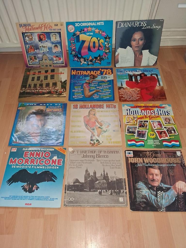 Elpees vinyl bakeliet, Ophalen, Gebruikt, Overige formaten