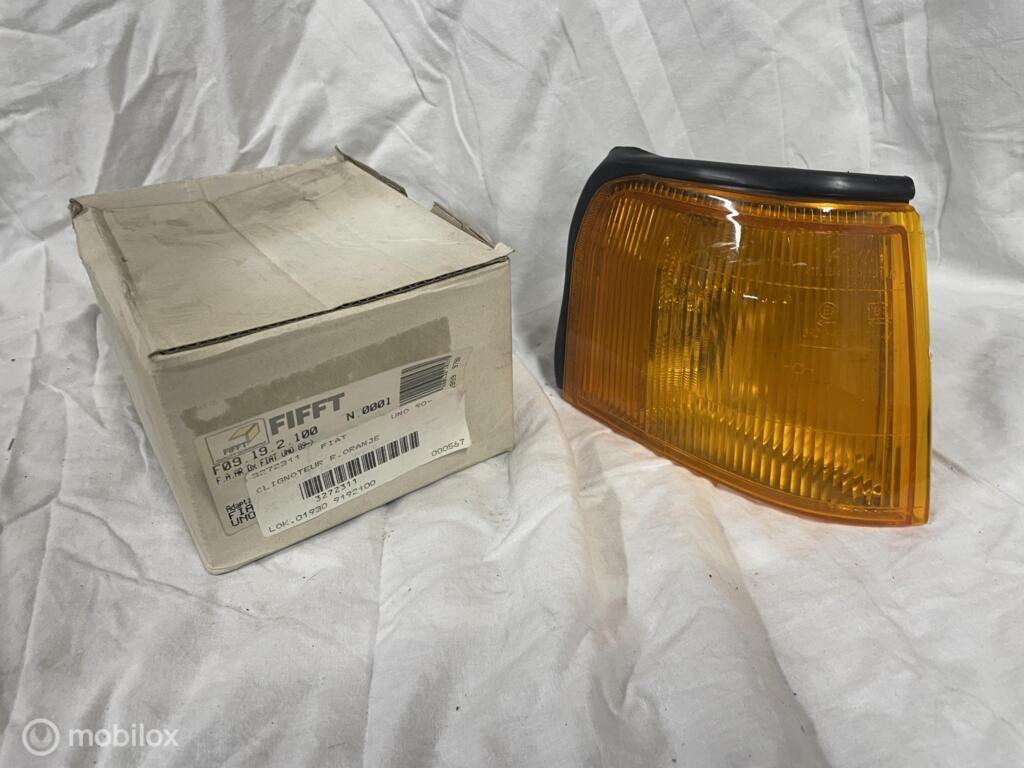 Knipperlicht clignoteur origineel oranje rechts Fiat Uno 90, Nieuw, Ophalen of Verzenden