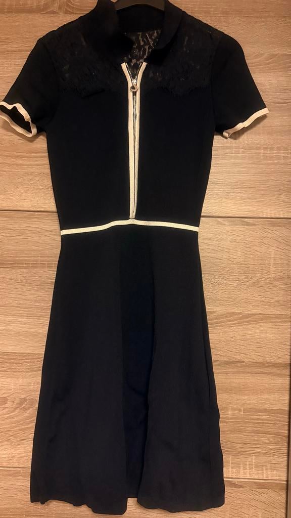 Elegante zwarte jurk van Morgan, maat M, Maat 38/40 (M), Zwart, Ophalen of Verzenden, Zo goed als nieuw