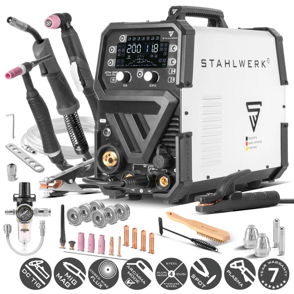 STAHLWERK CTM-250 Puls Pro 6-in-1, Doe-het-zelf en Verbouw, Gereedschap | Lasapparaten, Info@stahlwerknederland.nl, STAHLWERK