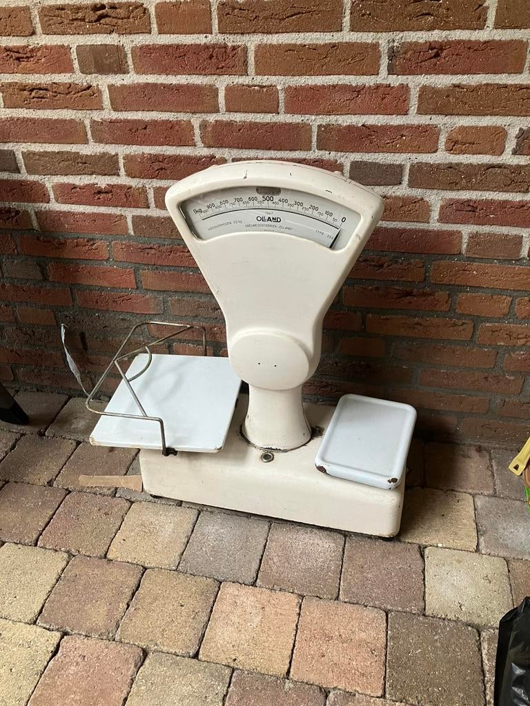 Winkel weegschaal, Minder dan 10 kg, Winkelweegschaal, Ophalen of Verzenden, Zo goed als nieuw