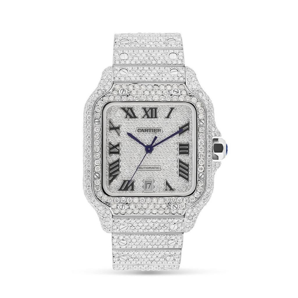 Cartier Santos, Staal, Staal, Zo goed als nieuw, Ophalen
