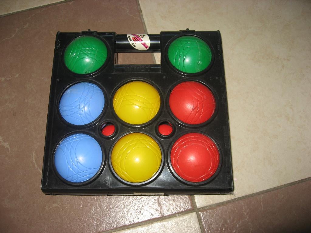 nieuwe jeu de boules set in houder/koffer, Verzenden, Nieuw