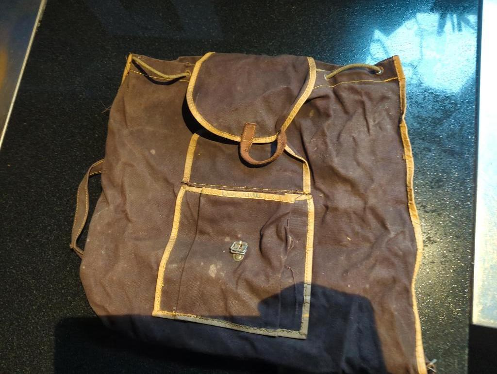 Vintage schooltas, Antiek en Kunst, Ophalen of Verzenden